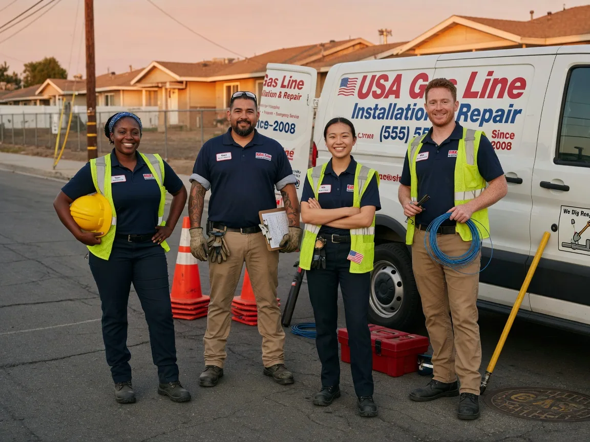 Gas Line Installation company in Fanshawe, OK